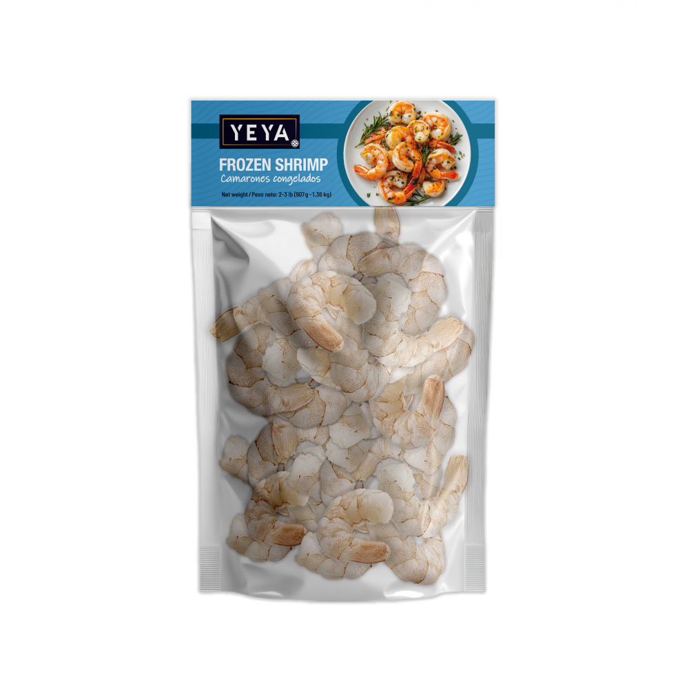 Camarones congelados YEYA (907 g / 2 lb)