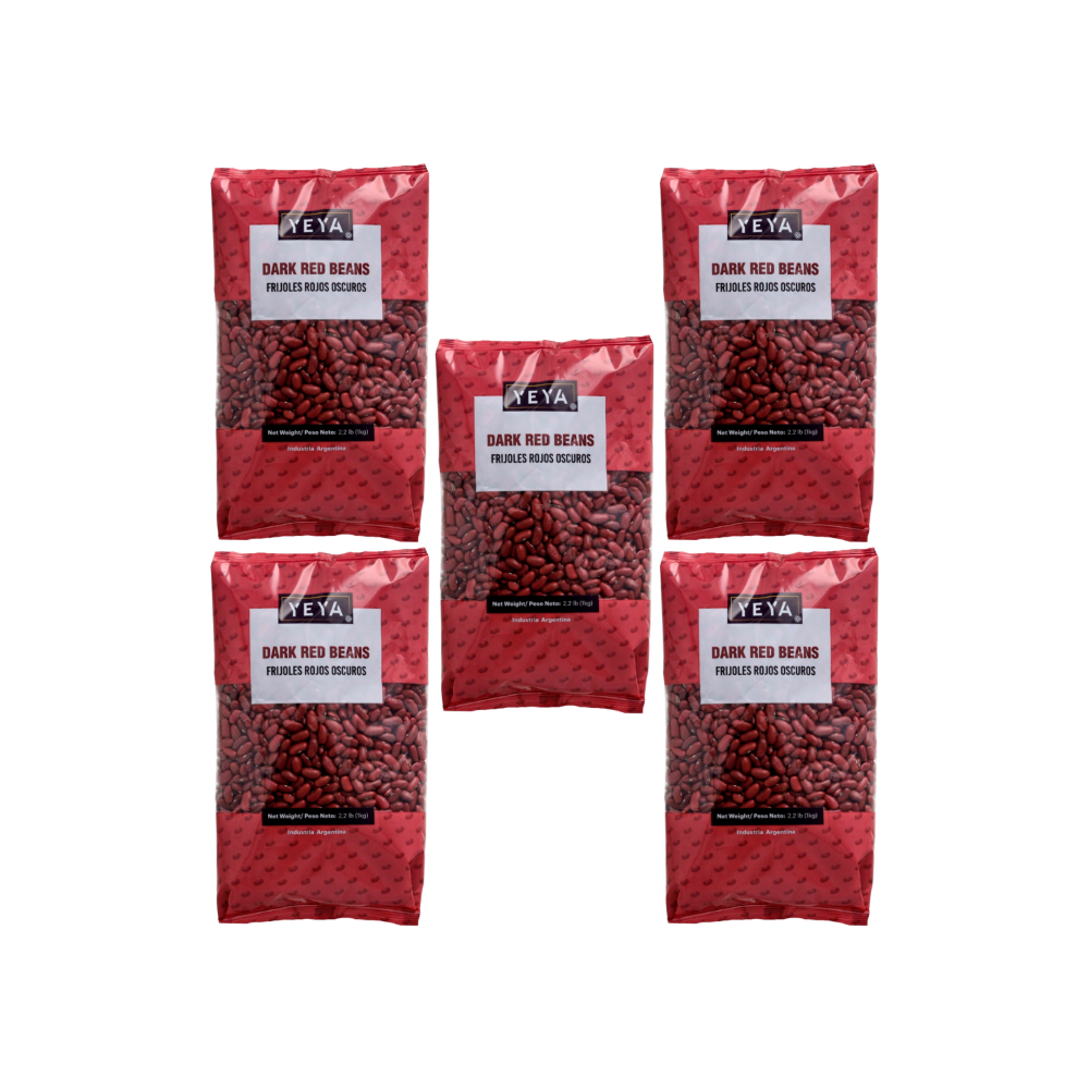 Frijoles colorados Yeya (5 x 1 kg / 2.2 lb)