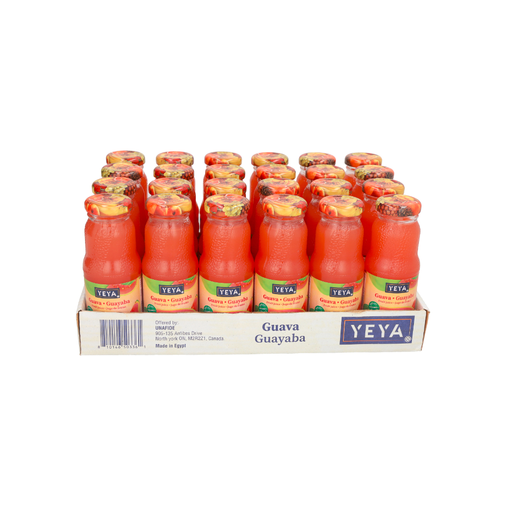 Caja de jugos de guayaba YEYA (24 x 200 ml)