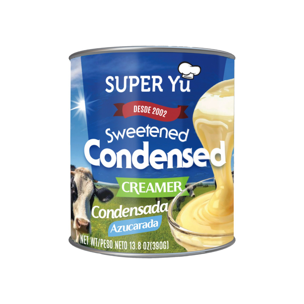 Leche condensada azucarada Super Yu (390 g / 13.8 oz)