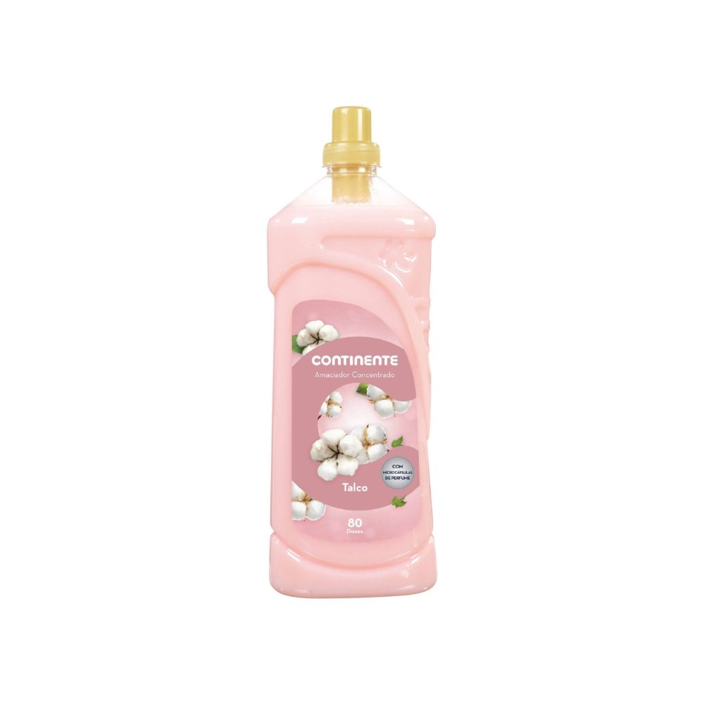 Suavizante concentrado para ropa talco Continente (2 L / 67.63 floz)